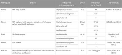 Bougainvillea glabra Choisy (Nyctinaginacea): review of phytochemistry and antimicrobial potential